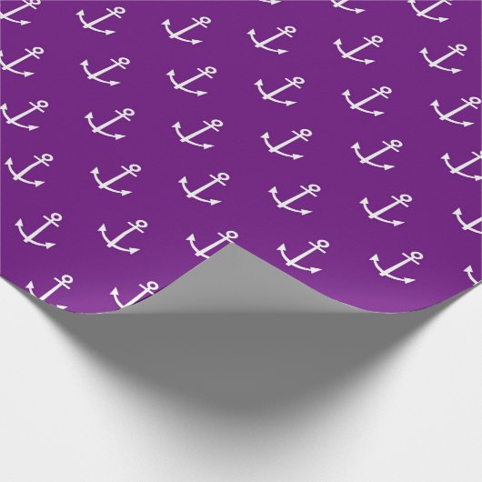 Abstraktes Violet-Musterpapier Geschenkpapier (Ecke)