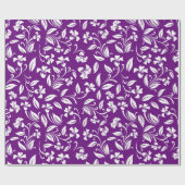 Abstraktes Violet-Musterpapier Geschenkpapier (Flach)
