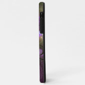 Abstraktes Violett Lila Khaki Fraktal Case-Mate iPhone Hülle (Hinten/Links)