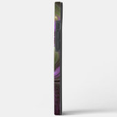 Abstraktes Violett Lila Khaki Fraktal Case-Mate iPhone Hülle (Rückseite / Links)