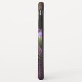 Abstraktes Violett Lila Khaki Fraktal Case-Mate iPhone Hülle (Hinten/Links)