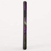 Abstraktes Violett Lila Khaki Fraktal Case-Mate iPhone Hülle (Hinten/Rechts)