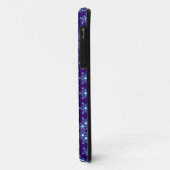 Abstraktes violettes Blumen nahtloses Muster Case-Mate iPhone Hülle (Hinten/Links)