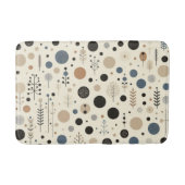 Abstraktes Wald Badematte (Vorderseite)