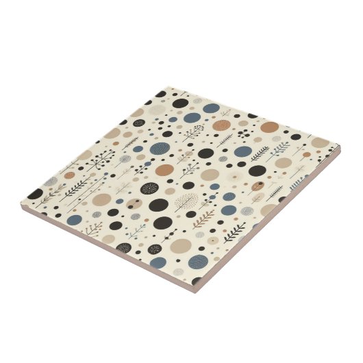 Abstraktes Wald Fliese (Seite)