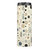 Abstraktes Wald Thermosbecher (Rückseite)