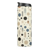 Abstraktes Wald Thermosbecher (Nach rechts gedreht)