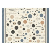 Abstraktes Wald Tischdecke (Vorderseite (Horizontal))