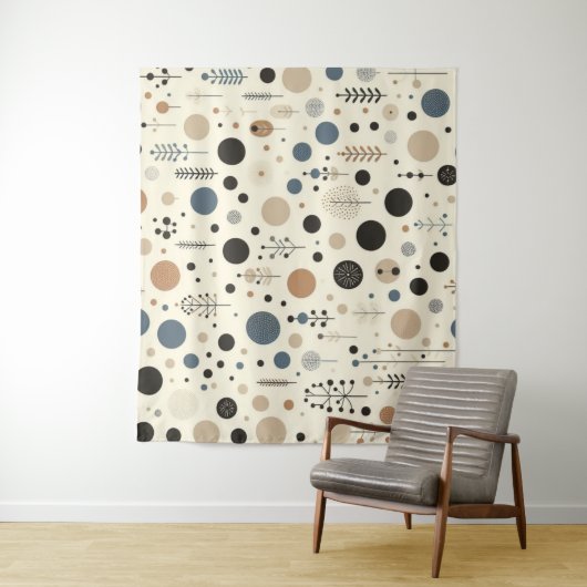 Abstraktes Wald Wandteppich (Beispiel)