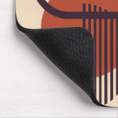 Abstraktes Wandkunst-Design Mousepad (Ecke)