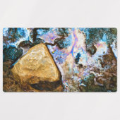 abstraktes Wasser Etiketten (Design 1)
