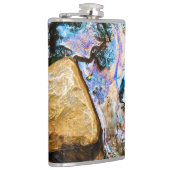 abstraktes Wasser Flachmann (Rechts)