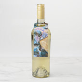 abstraktes Wasser Flaschenanhänger (Auf Flasche)