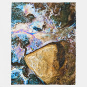 abstraktes Wasser Fleecedecke (Vorderseite)