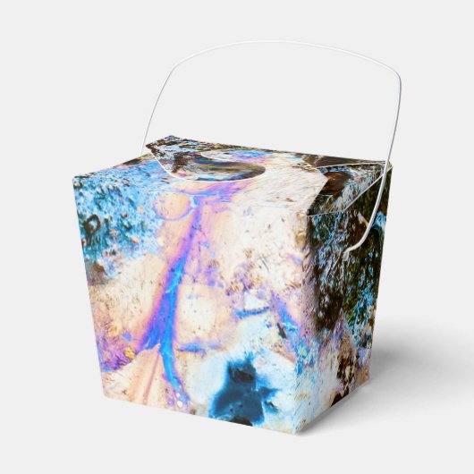 abstraktes Wasser Geschenkschachtel (Vorderseite)
