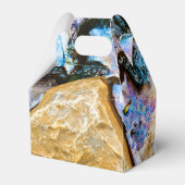abstraktes Wasser Geschenkschachtel (Rückseite)