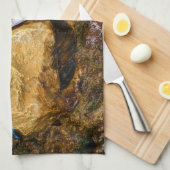 abstraktes Wasser Geschirrtuch (Viertel Falte)