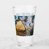 abstraktes Wasser Glas (Rückseite)