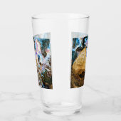 abstraktes Wasser Glas (Links)