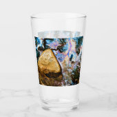 abstraktes Wasser Glas (Vorderseite)