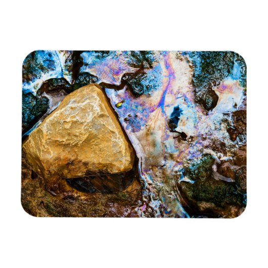 abstraktes Wasser Magnet (Horizontal)