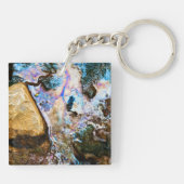 abstraktes Wasser Schlüsselanhänger (Rückseite)