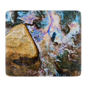 abstraktes Wasser Schneidebrett