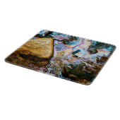 abstraktes Wasser Schneidebrett (Ecke)