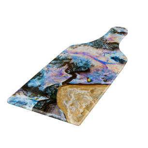 abstraktes Wasser Schneidebrett