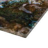 abstraktes Wasser Schneidebrett (Ecke)