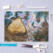 abstraktes Wasser Seidenpapier (Handwerk)