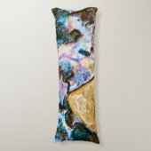 abstraktes Wasser Seitenschläferkissen (Vorderseite Vertikal)