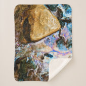 abstraktes Wasser Sherpadecke (Vorderseite)
