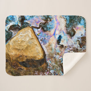 abstraktes Wasser Sherpadecke