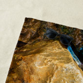 abstraktes Wasser Strandtuch (Beispiel)