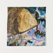 abstraktes Wasser Wandteppich (Vorderseite (Horizontal))