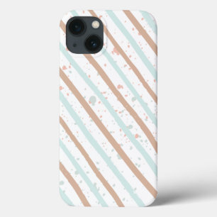 Abstraktes Wasserfarben-Linien-Pastellfarben-Muste Case-Mate iPhone Hülle