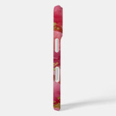 Abstraktes Wasserfarben-Pink und Gold Case-Mate iPhone Hülle (Rückseite / Rechts)