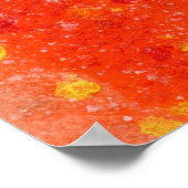 Abstraktes Wasserfarbenposter Poster (Ecke)