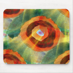 abstraktes Wassergrün der Kunstbeschaffenheit, Mousepad