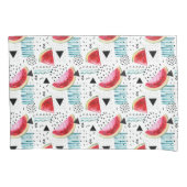 Abstraktes Wassermelone-Muster Kissenbezug (Vorderseite-Links)