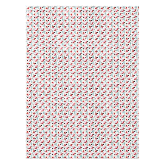Abstraktes Wassermelone-Muster Tischdecke (Vorderseite)