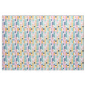 Abstraktes Watercolor-Form-Muster Stoff (Fat Quarter (45,7 x 55,9 cm))