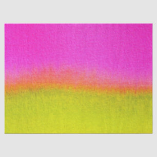 Abstraktes Watercolor-Rosa-orange Grün Seidenpapier