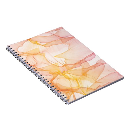 Abstraktes Watercolormuster Notizblock (Rechte Seite)