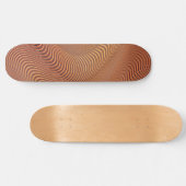 Abstraktes Wavy-Skateboard Skateboard (Horizontal)
