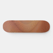Abstraktes Wavy-Skateboard Skateboard (Horizontal)