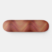 Abstraktes Wavy-Skateboard Skateboard (Horizontal)