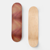 Abstraktes Wavy-Skateboard Skateboard (Vorderseite)