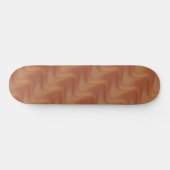 Abstraktes Wavy Strip Skateboard (Horizontal)